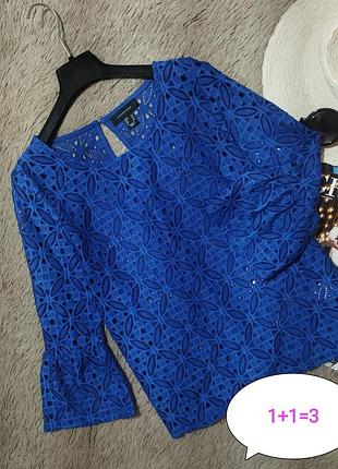 Гарний мереживний топ/блузка/блуза