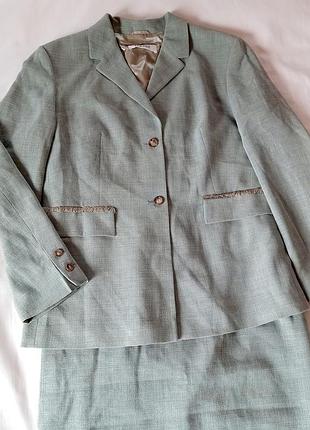Костюм laurel шерсть лен как новый