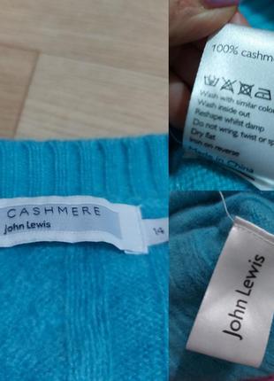 Кашемировый свитер с косами 100%-pure cashmere john lewis9 фото