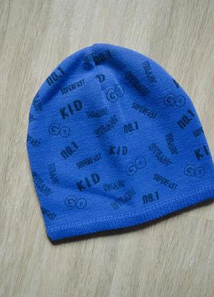 Демисизонна шапка з надписами