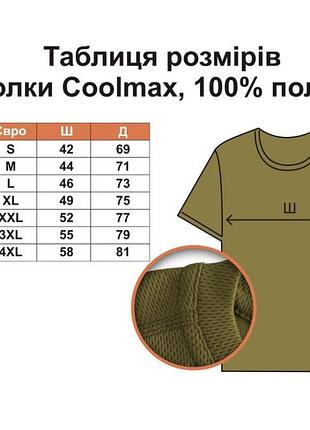 Мужская футболка coolmax олива 36-я отдельная бригада морской пехоты
