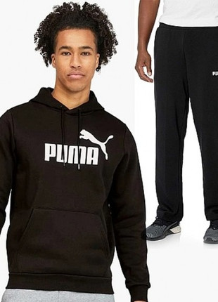 Спортивний костюм puma essentials black  846812-01__846820-01  розмір: s | m | l | xl