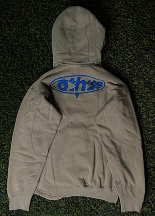 Кофта nike x off-white 006 fleece hoodie beige (new) | original