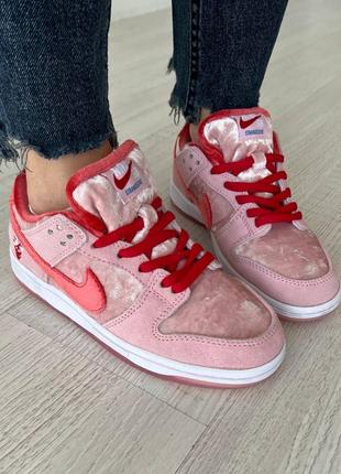 Кроссовки sb dunk dunk low "strangelove"7 фото