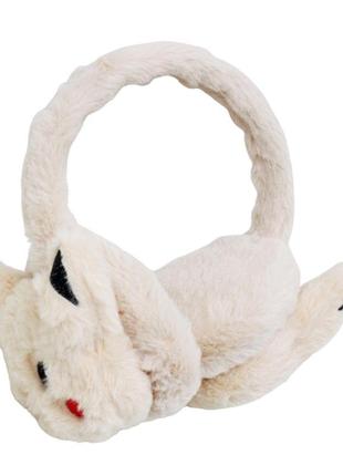 Хутряні навушники пікачу вид 2