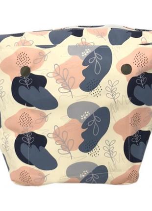 Джинсовая подкладка для сумки classic, акварель кремовая