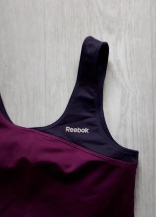 Спортивна майка з топом бра reebok xs оригінал4 фото