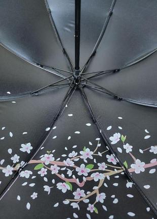Механічно складана жіноча легка парасолька j.p.s. в ніжному лавандовому кольорі8 фото