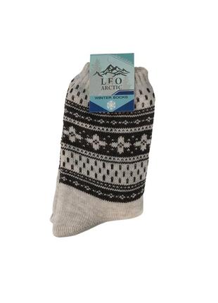 Чоловічі домашні теплі шкарпетки лео "arctik" з гальмами 40-45р.4 фото