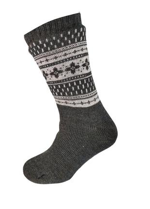 Домашние теплые  носки  лео "arctik"  с тормозами  40-45 серый5 фото