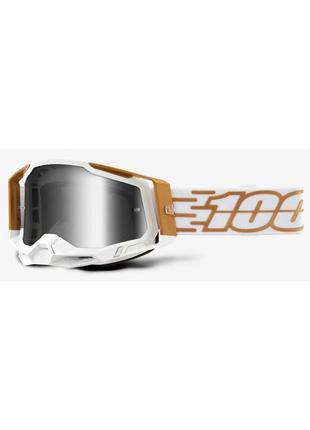 Окуляри 100% racecraft 2 goggle mayfair - mirror silver lens, mirror lens, mirror lens