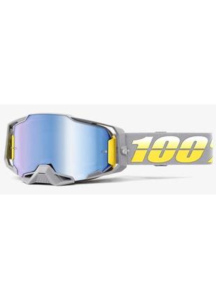 Окуляри 100% armega goggle complex - mirror blue lens, mirror lens, mirror lens