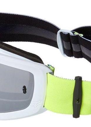 Дитячі очки fox yth main ii skew goggle - spark (flo yellow), mirror lens, mirror lens