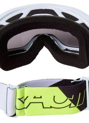 Дитячі очки fox yth main ii skew goggle - spark (flo yellow), mirror lens, mirror lens2 фото