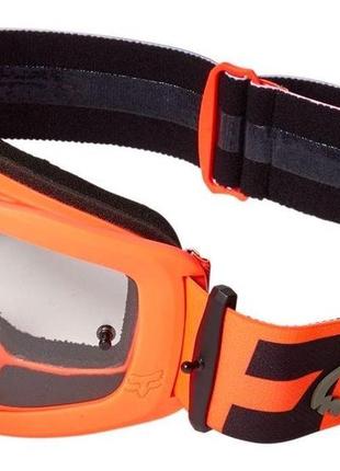 Дитячі окуляри fox yth main ii dier goggle (flo orange), mirror lens, mirror lens