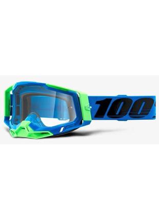 Мото очки 100% racecraft 2 goggle fremont - clear lens, clear lens, clear lens