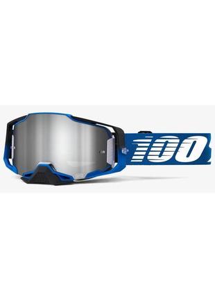 Окуляри 100% armega goggle rockchuck - mirror silver lens, mirror lens, mirror lens