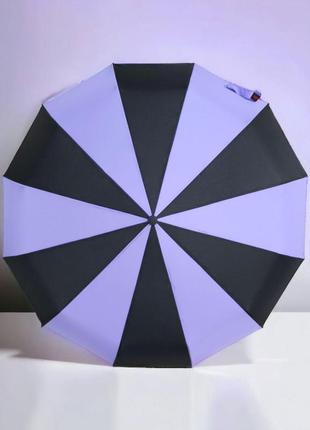 Стильна універсальна парасолька toprain автомат, складна, якісна, міцна, антишторм8 фото