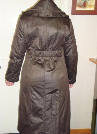 Пальто zapa (франция) новое с этикеткой. цвет бронза.3 фото