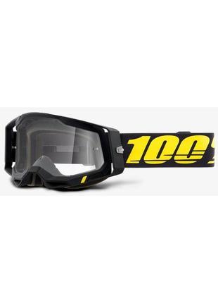 Окуляри 100% racecraft 2 goggle arbis - clear lens, clear lens, clear lens2 фото