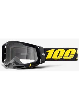 Окуляри 100% racecraft 2 goggle arbis - clear lens, clear lens, clear lens