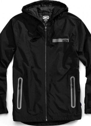 Куртка ride 100% storbi lightweight jacket (black), m, m1 фото