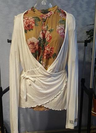 Оригинал.новая,стильная,итальянская накидка-кардиган-кофта-болеро nolita moves