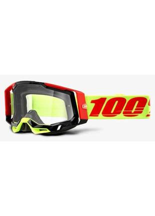 Мото очки 100% racecraft 2 goggle wiz - clear lens, clear lens, clear lens2 фото