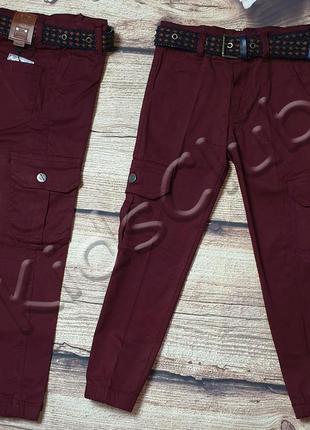 Джоггеры штаны цветные на рост от 128 до 152
