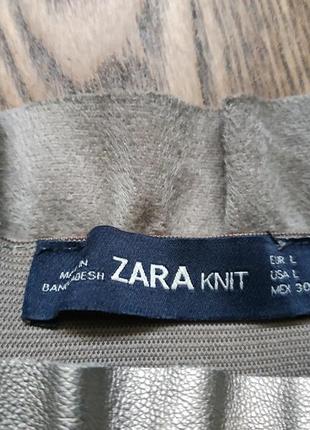 Спідниця zara , еко шкіра4 фото