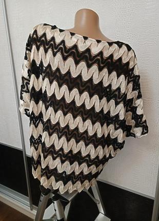 Летняя ажурная кружевная блуза missline4 фото
