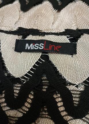 Летняя ажурная кружевная блуза missline5 фото