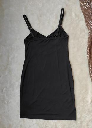 Черный пенюар пеньюар ночнушка грация домашнее платье мини с сеткой гипюром стрейч7 фото