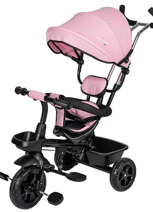 Трехколесный детский велосипед free2move sport black pink