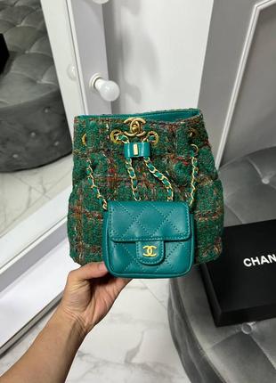 Рюкзак chanel твид