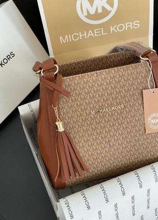 Сумка michael kors hamilton brown