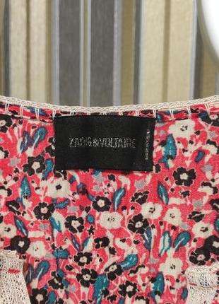 Женская блузка zadig & voltaire chaman print small eve