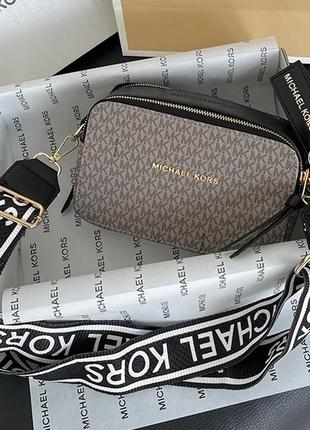 Сумка michael kors snapshot grey