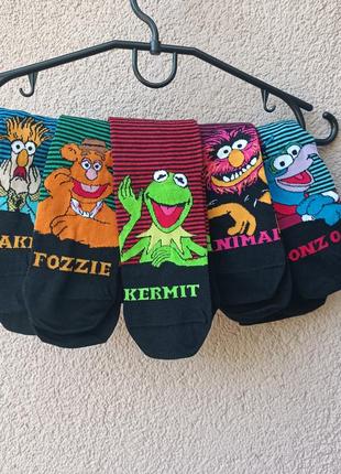 Фірмові довгі шкарпетки disney rich muppets універсальний розмір