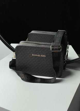 Сумка michael kors ginny crossbody bag brown2 фото