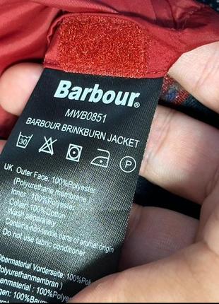 Куртка barbour brinkburn jacket waterproof р xl6 фото