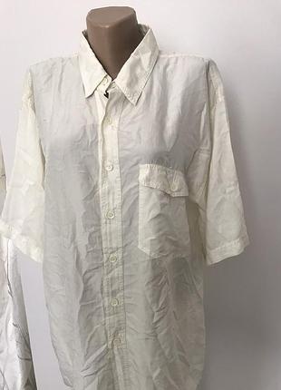 Шелковая рубашка 
пог~65 см 4