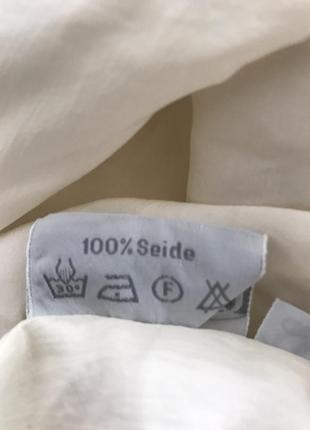 Шелковая рубашка 
пог~65 см 7