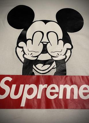 Футболка mickey mouse supreme5 фото