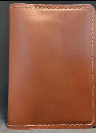Обложка (чехол) на удостоверение госспецсвязи (госспецсвязь) коричневый2 фото