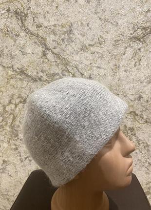 Зимняя женская шапка теплая3 фото