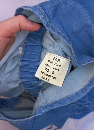 Шикарная стильная джинсовая блуза5 фото
