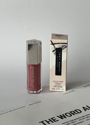 Увеличивающий коричневый блеск fussy бальзам помада для губ плампер Fenty beauty gloss bomb stix high-shine gloss stick universal lip luminizer фенти бьюти