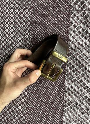 Levis leather belt ремень кожаный мужской оригинал бы у2 фото