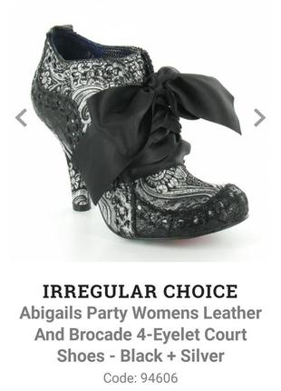 Невероятные ботильоны irregular choice6 фото